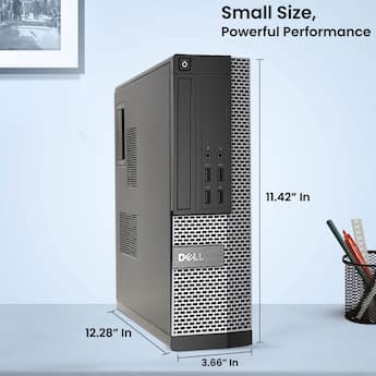 Dell Refurbished Excellent OptiPlex 9020 SFF Desktop PC | Intel Dell Refurbished Excellent OptiPlex 9020 SFF Desktop PC | Intel
