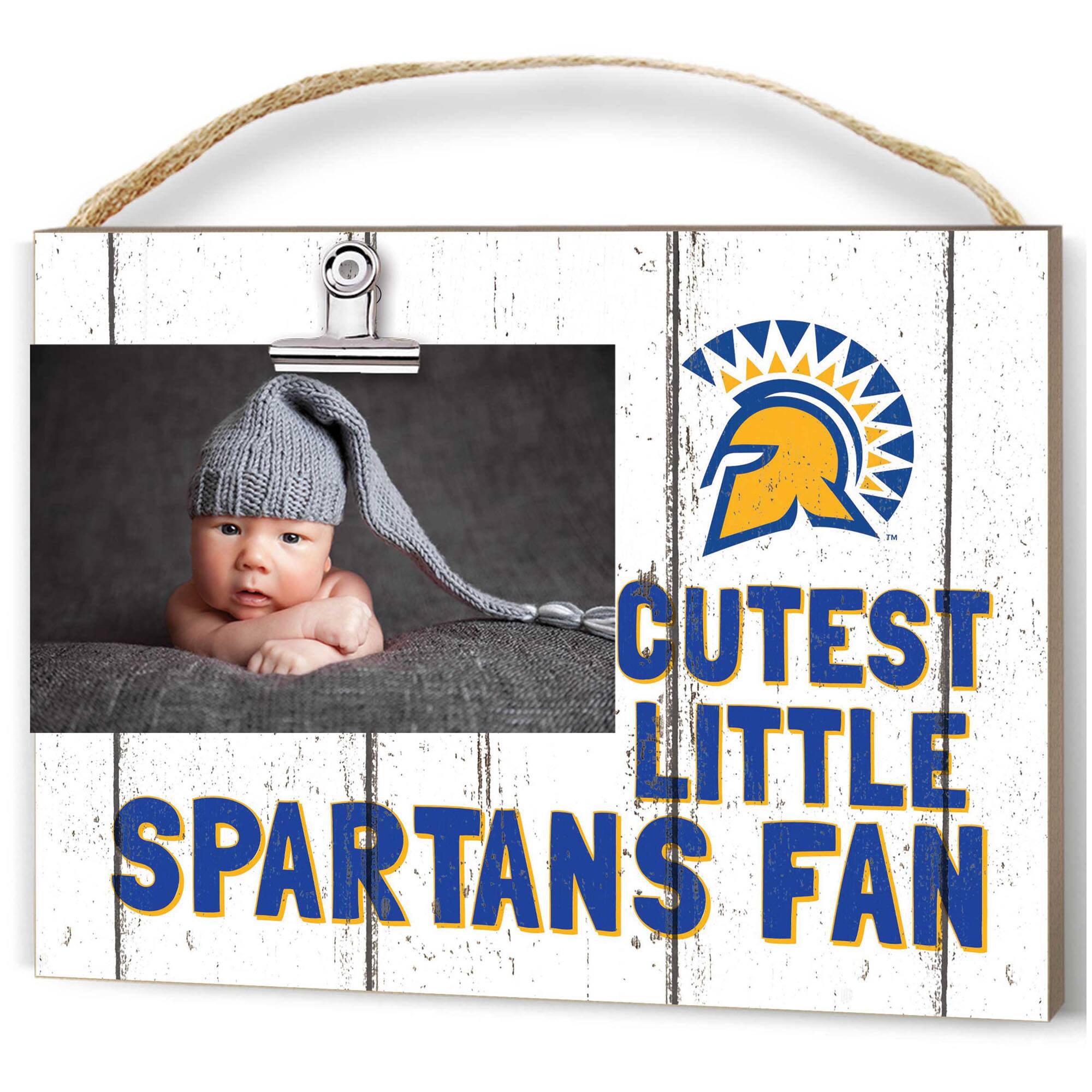 San Jose State Spartans 16" x 22" Cutest Little Weathered Logo Frame
