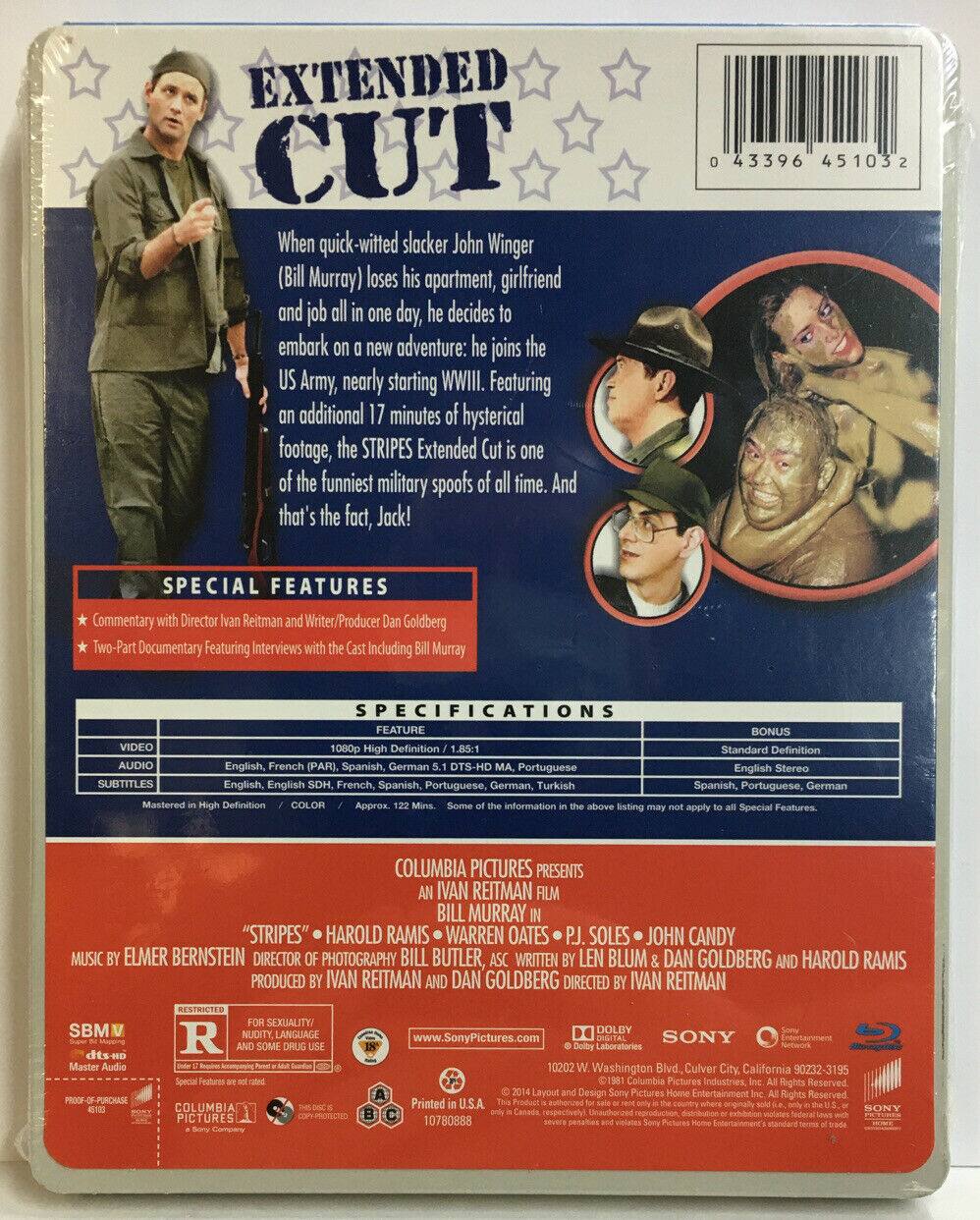 Alt View 1. Steelbook Stripes - Extended Cut (Blu-ray).