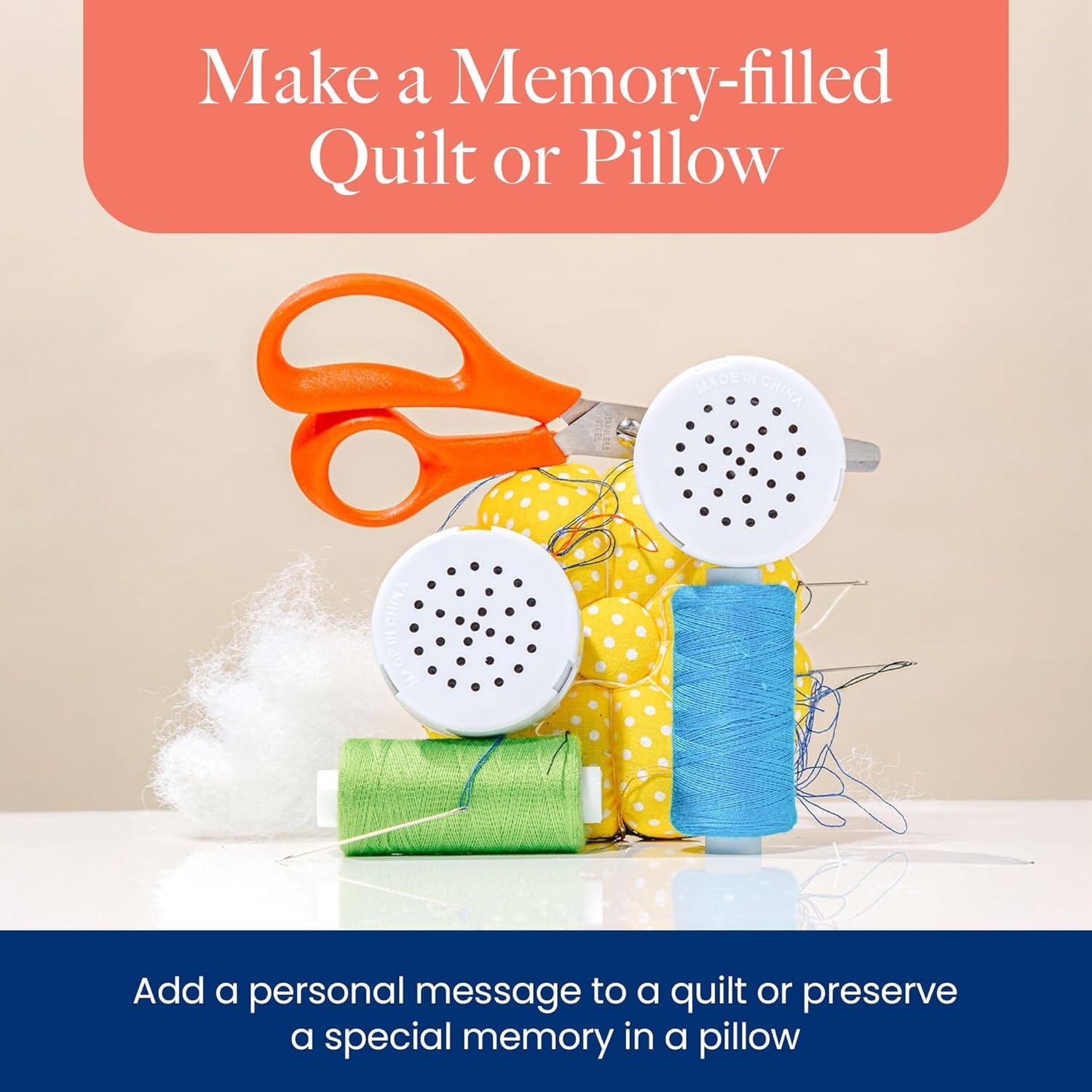 Make a Memory-filled Quilt or Pillow

Add a personal message to a quilt or preserve a special memory in a pillow