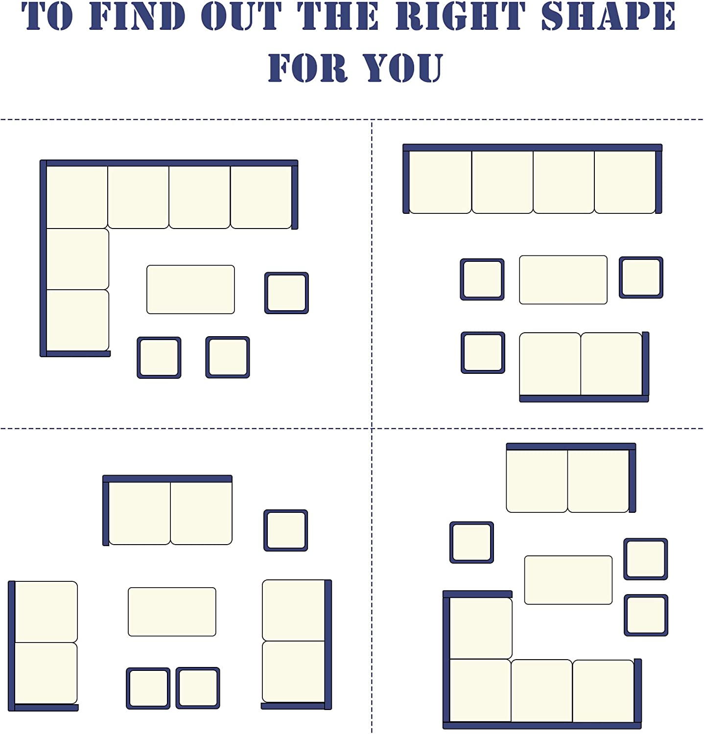 TO FIND OUT THE RIGHT SHAPE FOR YOU