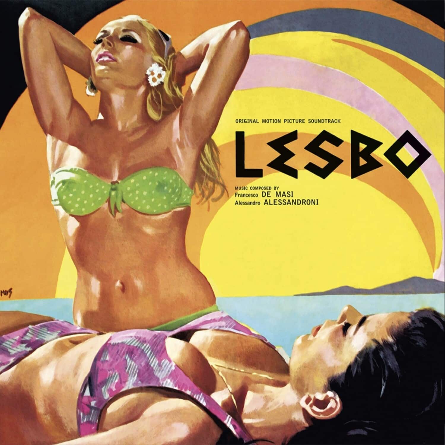 Francesco de Masi - Lesbo (Original Motion Picture Soundtrack)  - VINYL LP