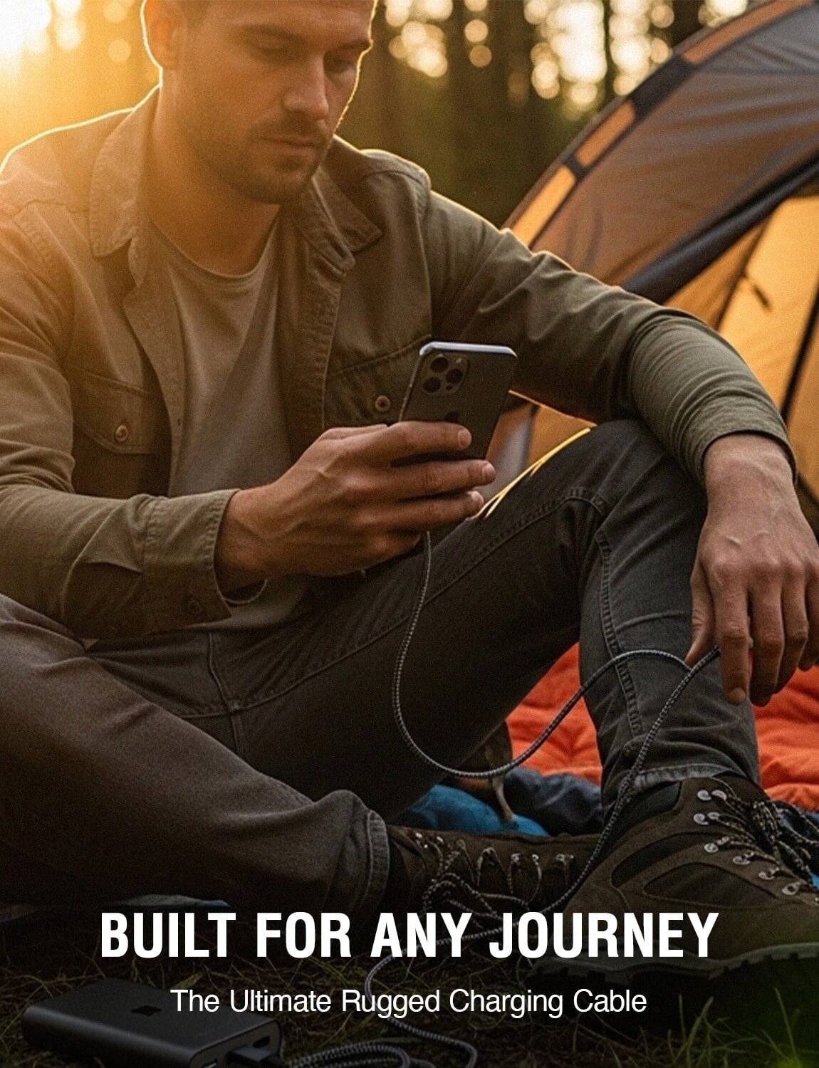 BUILT FOR ANY JOURNEY  
The Ultimate Rugged Charging Cable