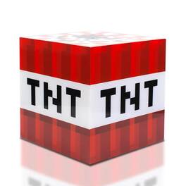 Ukonic - Minecraft TNT Block 6 Inch USB LED Cool Night Light Cube Toy for Kids & Gamers - Red