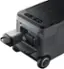The text on the image reads "IA 207 0. - A. SOLIX ... ANKER." However, this text appears to be a mix of different elements, such as a company name, a product name, and a model number. To group and correct the text, it should be rephrased as follows: "The product is an Anker branded item, model number IA 207 0. It is a portable power bank."