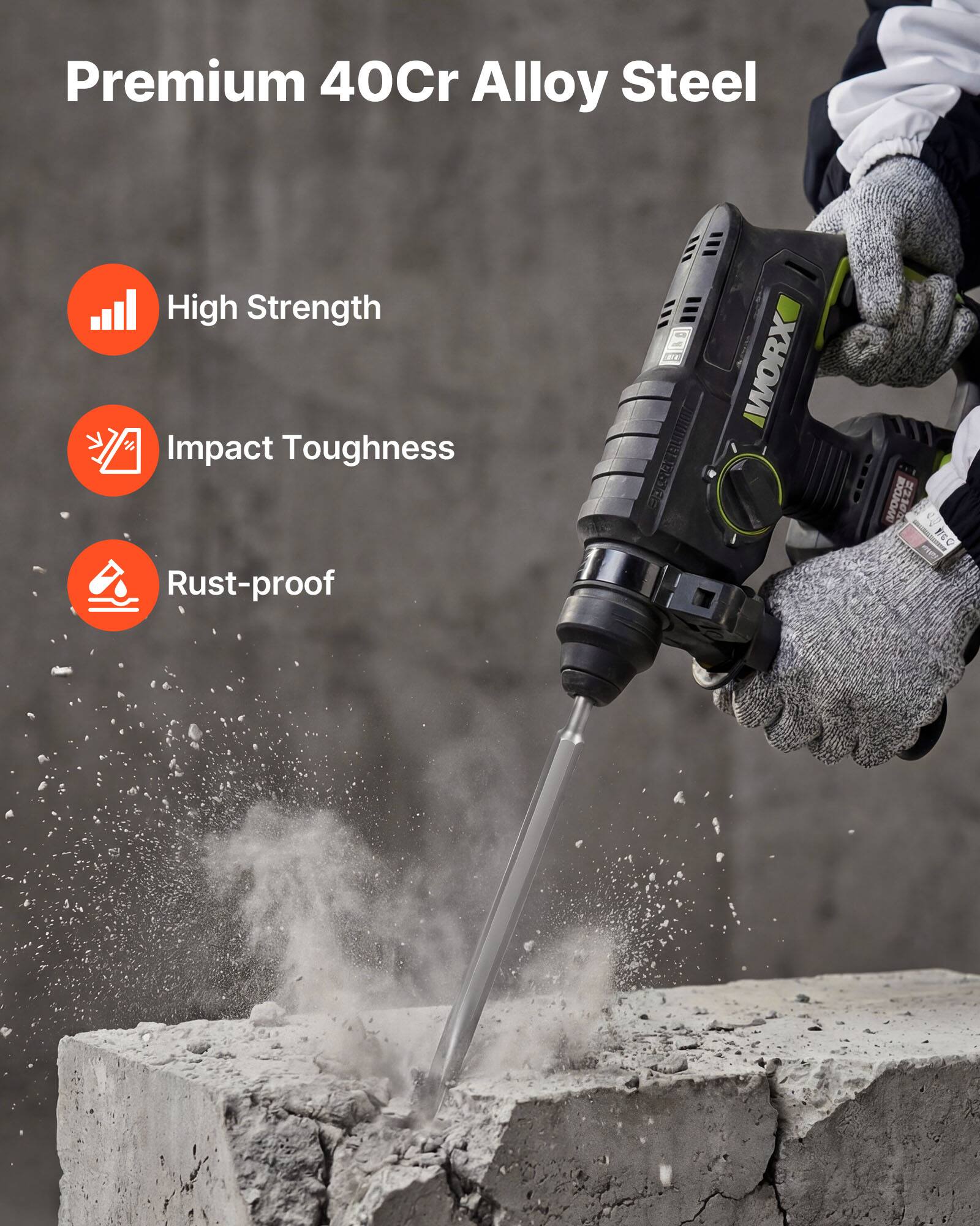 Premium 40Cr Alloy Steel High Strength Impact Toughness Rust-proof