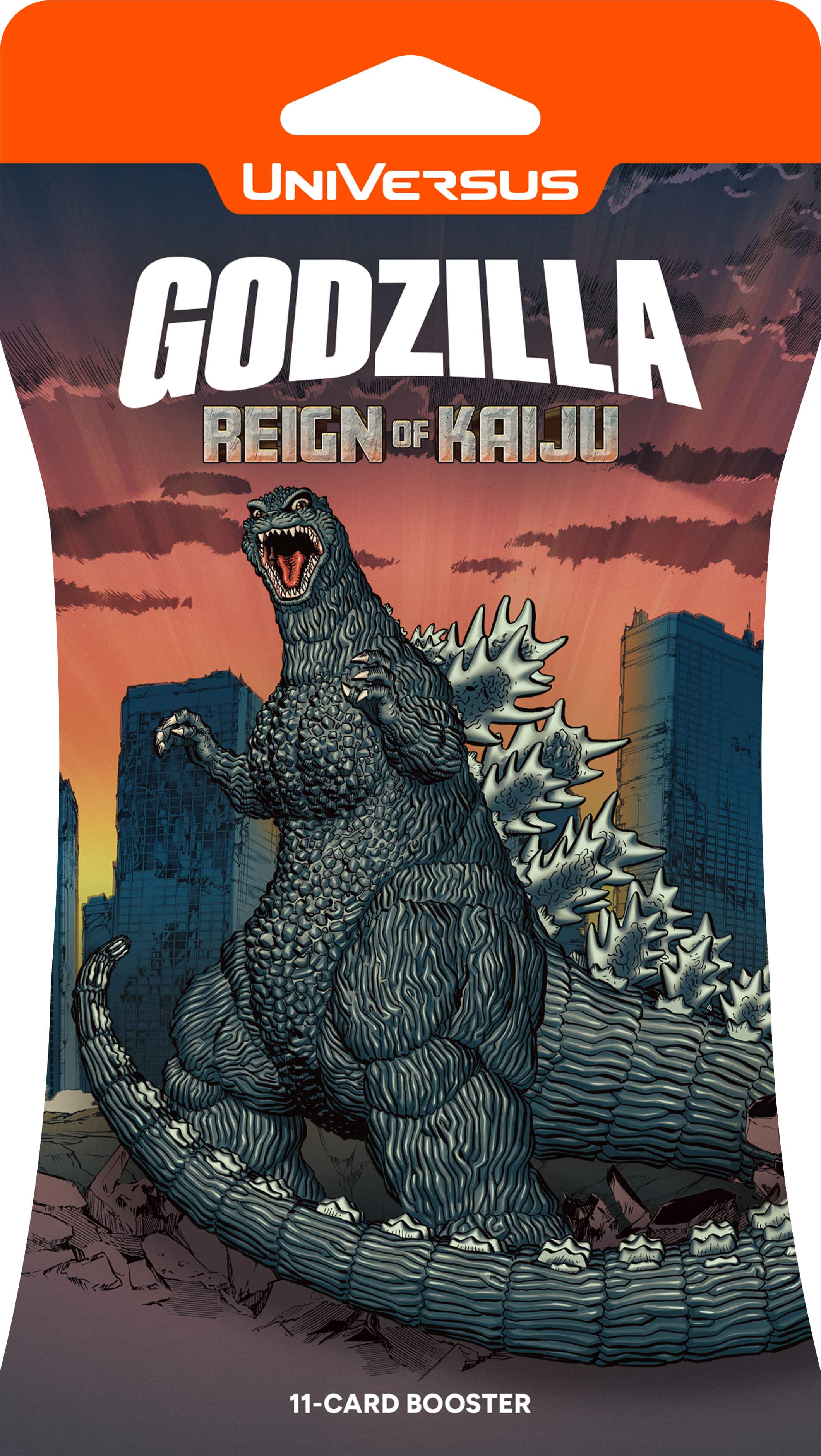 UniVersus Trading Card Game Godzilla: Reign of Kaiju Sleeved