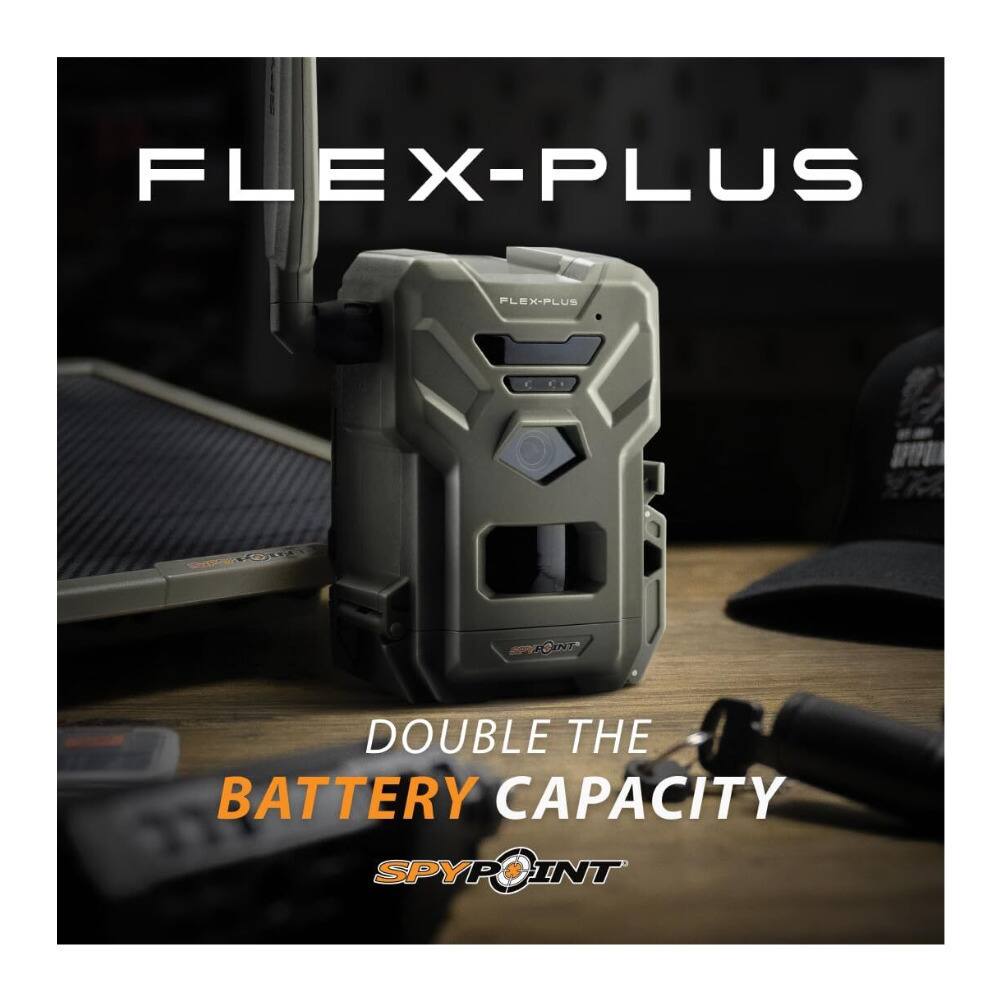 FLEX-PLUS  
DOUBLE THE BATTERY CAPACITY  
SPYPOINT