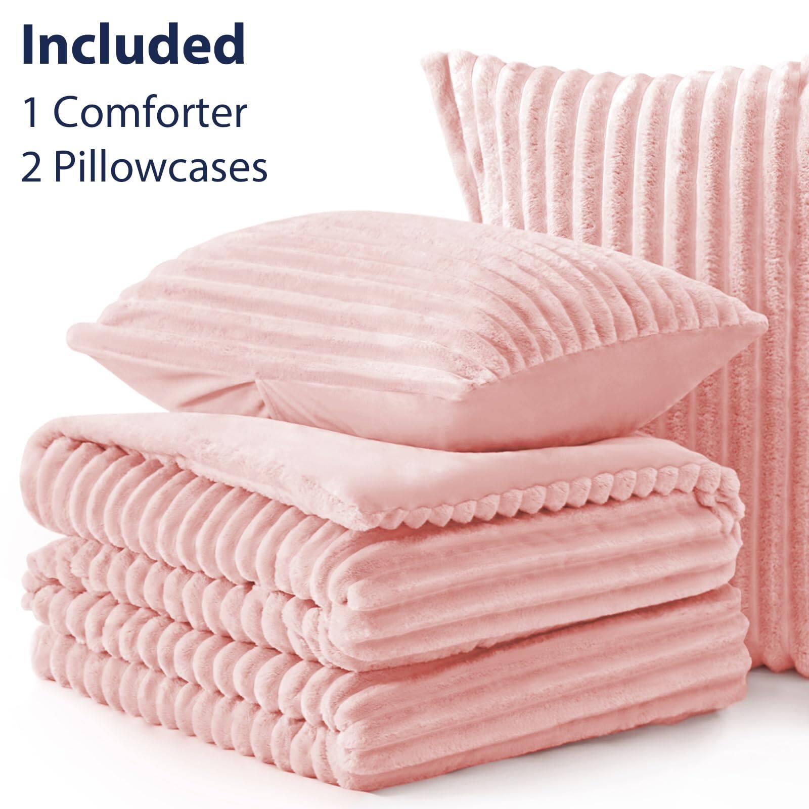 Included  
1 Comforter  
2 Pillowcases