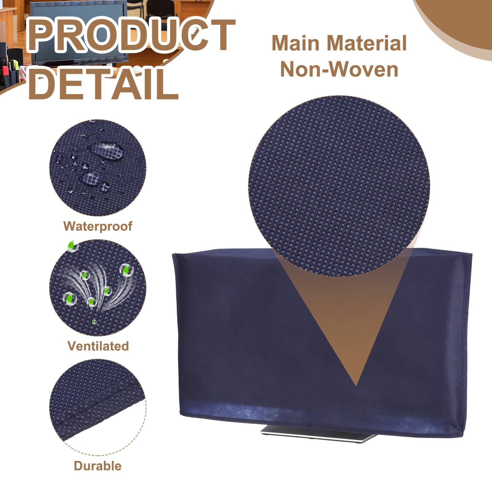 PRODUCT DETAIL

Main Material: Non-Woven

- Waterproof
- Ventilated
- Durable
