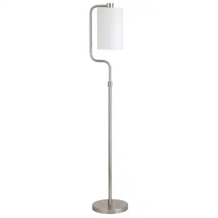 Front. Camden&Wells - Rotolo Floor Lamp - Brushed Nickel.