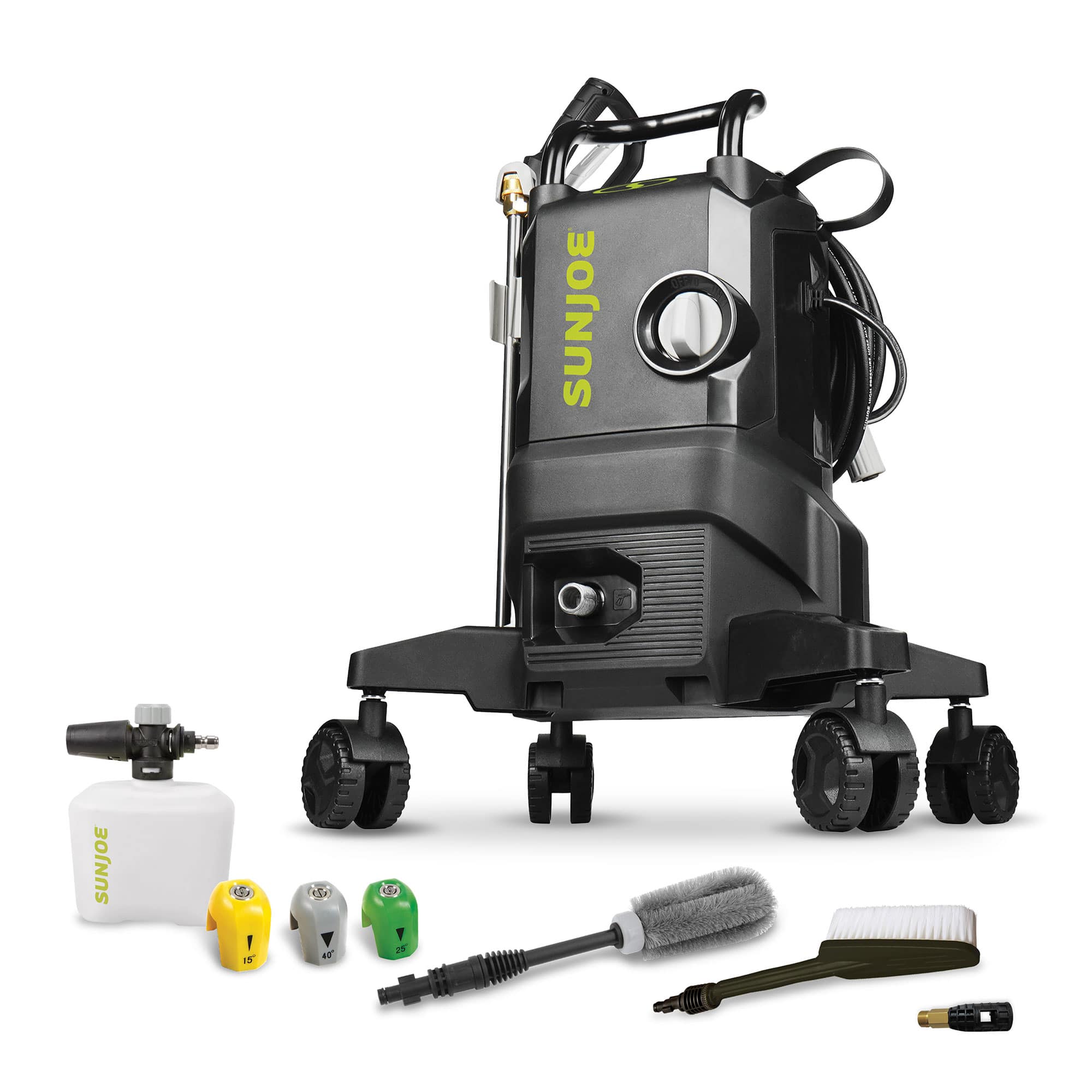 Sun Joe - Electric Pressure Washer & Accessory Kit, SPX3000-QW2, PWMA Certified - Black