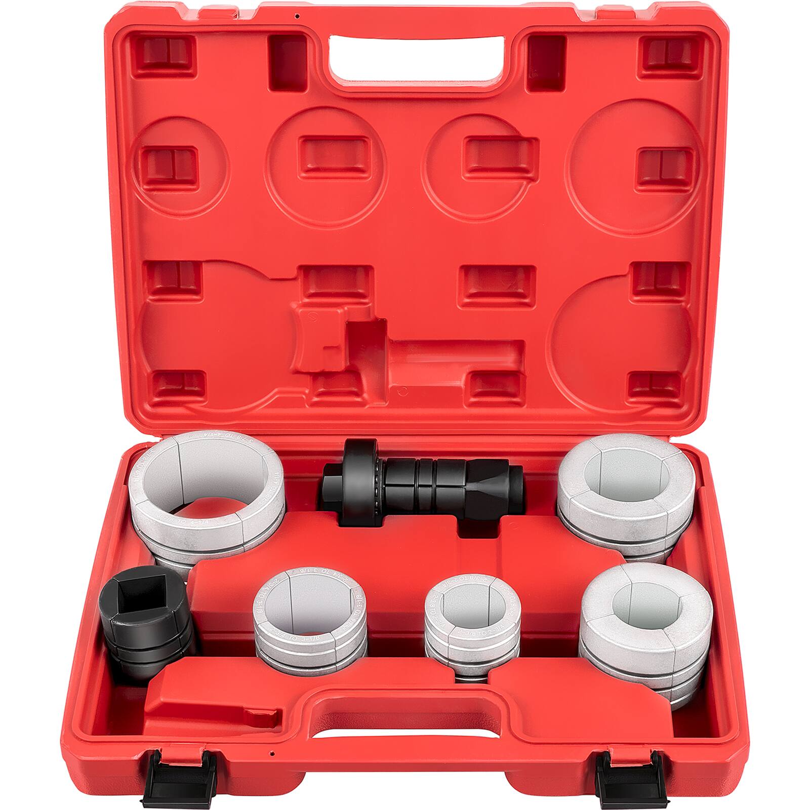 Alt View 5. VEVOR - Pipe Stretcher Kit,Exhaust Pipe Stretcher Kit 1-5/8" to 4-1/4",Exhaust Pipe Expander Kit for Tail Pipe Tube,Exhaust Pipe - Silver.