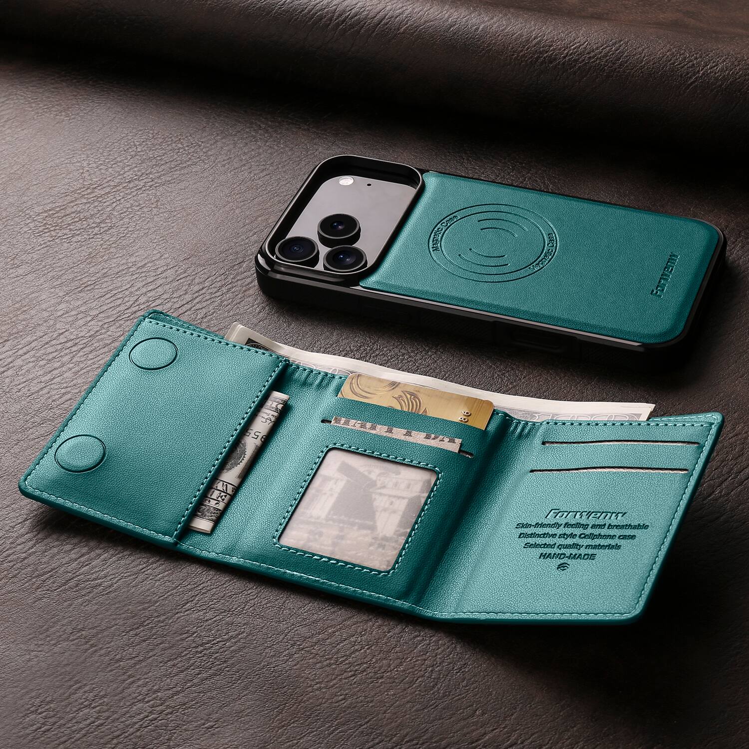 SD HUPECO CLHUR SCNES Fornemy R 955 G A J BA IEd 2 FOTPT Shin-triendy feeling and breathatde Bistinctive style Gollphone - Selected quality materials HAND-MADE 6

Fotovemni
Skin-friendly feeling and breathable
Distinctive style Cellphone case
Selected quality materials
HAND-MADE