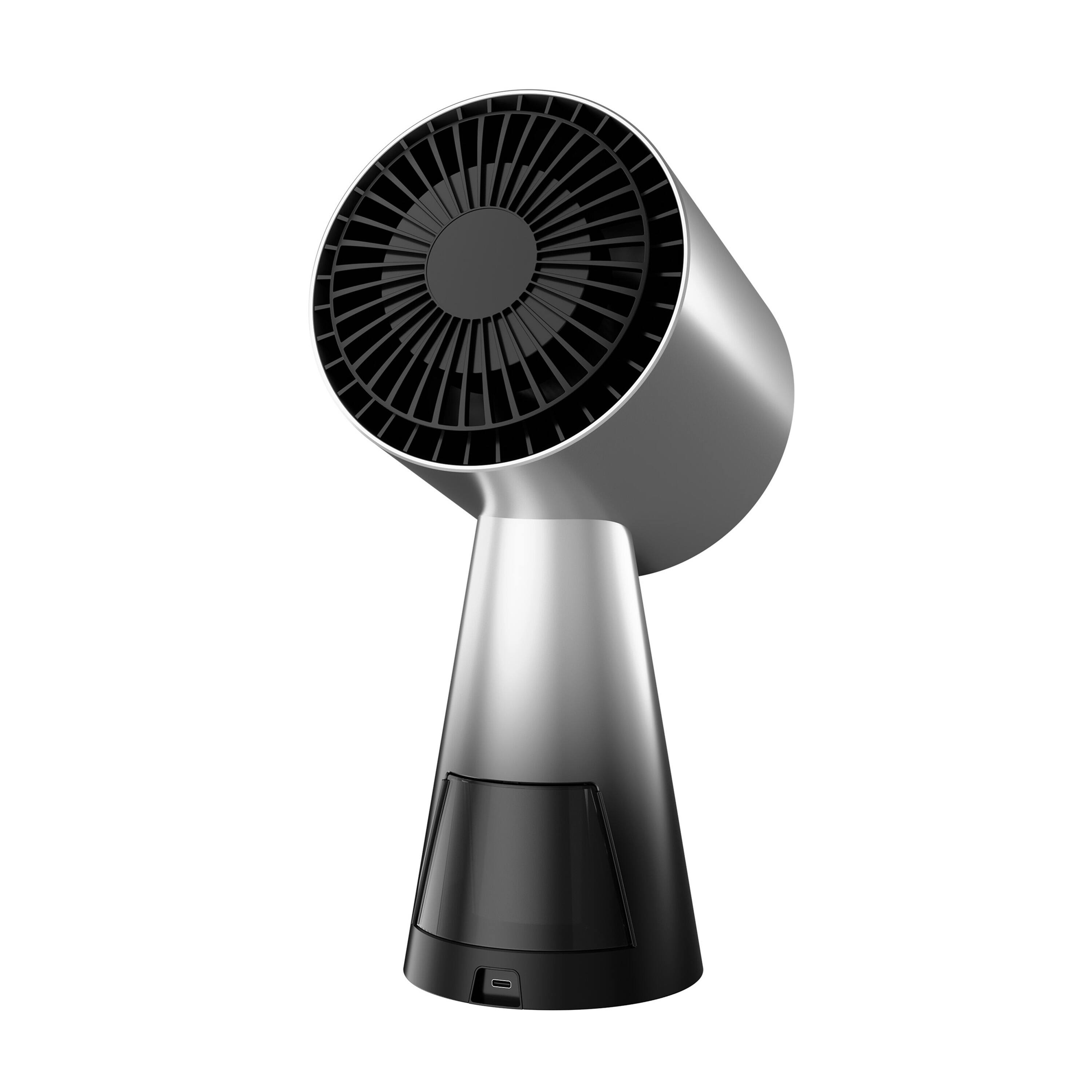Left. Ciarra - HOOD TO GO Portable Mini Desktop Range Hood - Black.