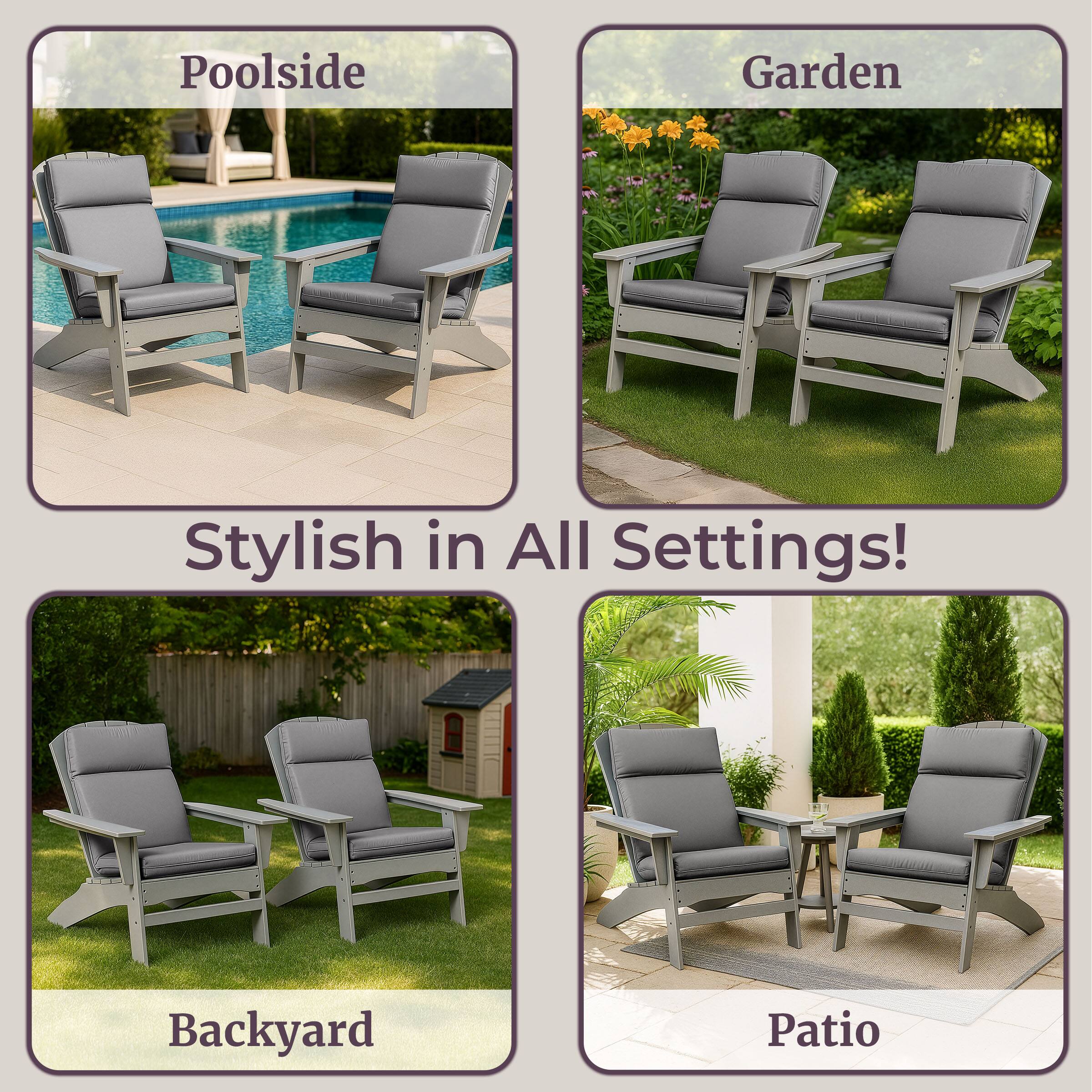 Poolside Garden Stylish in All Settings! Backyard Patio