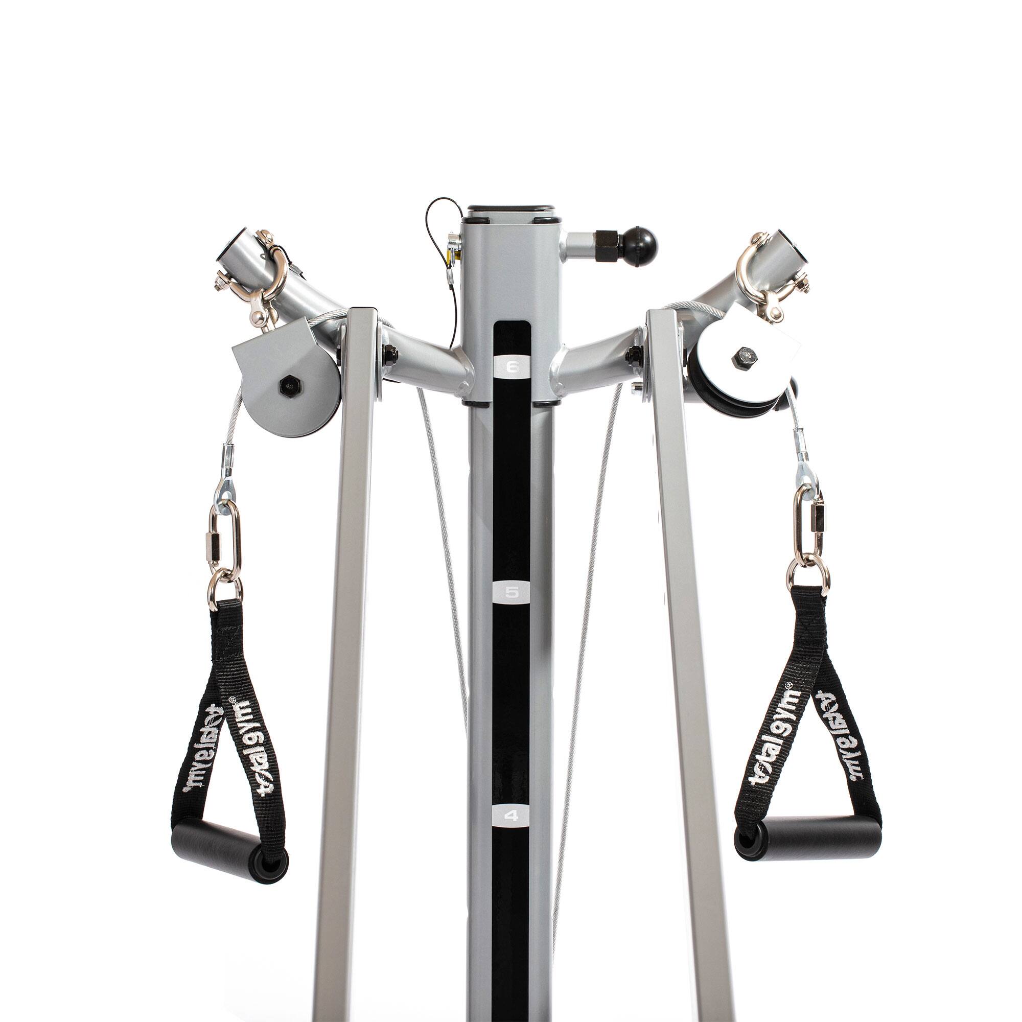 The text on the image reads:

"totalgym"