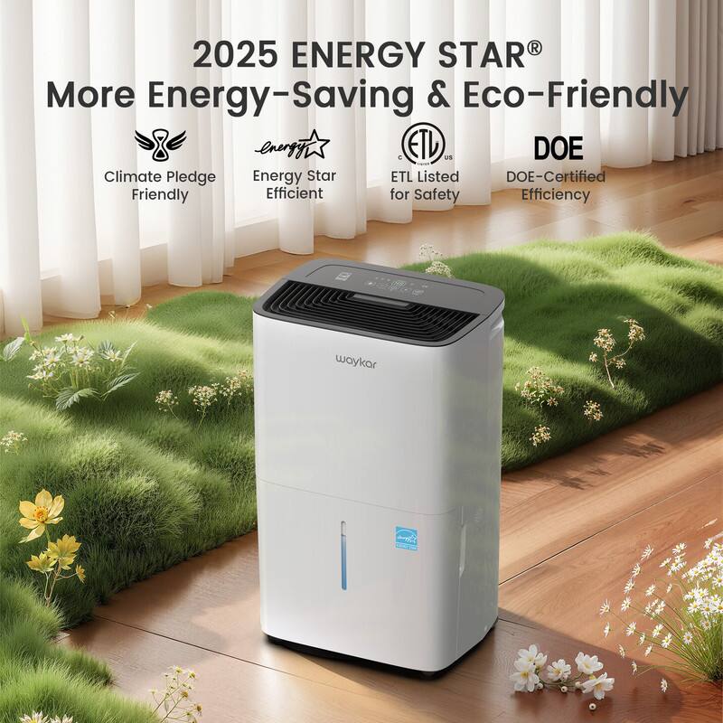 2025 ENERGY STAR®  
More Energy-Saving & Eco-Friendly  

Climate Pledge Friendly  
Energy Star Efficient  
ETL Listed for Safety  
DOE-Certified Efficiency  

waykar