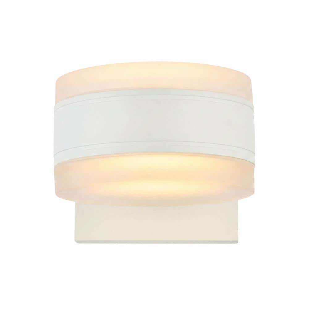 Living District - Raine Integrated Led Wall Sconce In - White price history on PriceWatchPro