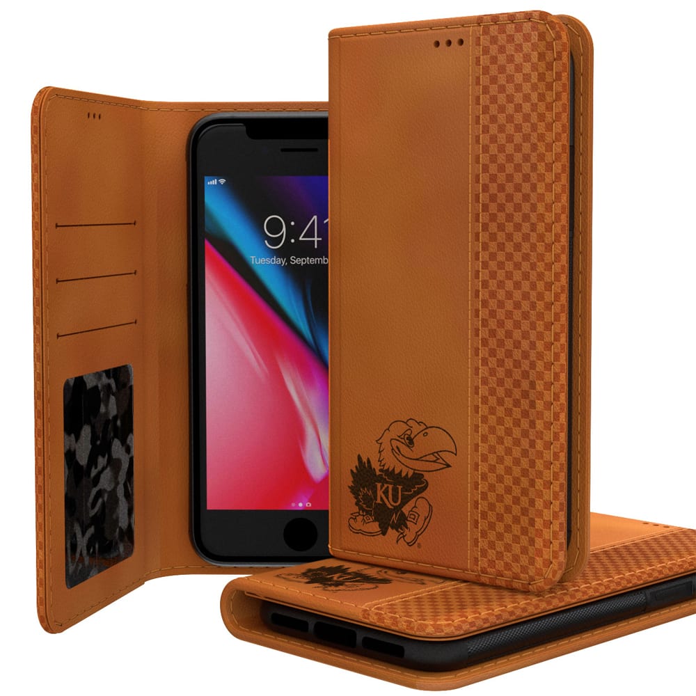 Keyscaper - Kansas Jayhawks iPhone Folio Case - 14 Pro - Multicolor