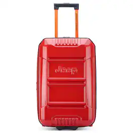 Delsey - Jeep JH003B 20" Expandable 2-Wheel Carry-On Luggage - Tomato