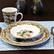 Alt View 5. Gibson - Gibson Home Christmas Toile 16 Piece Dinnerware Set - White and Multi.