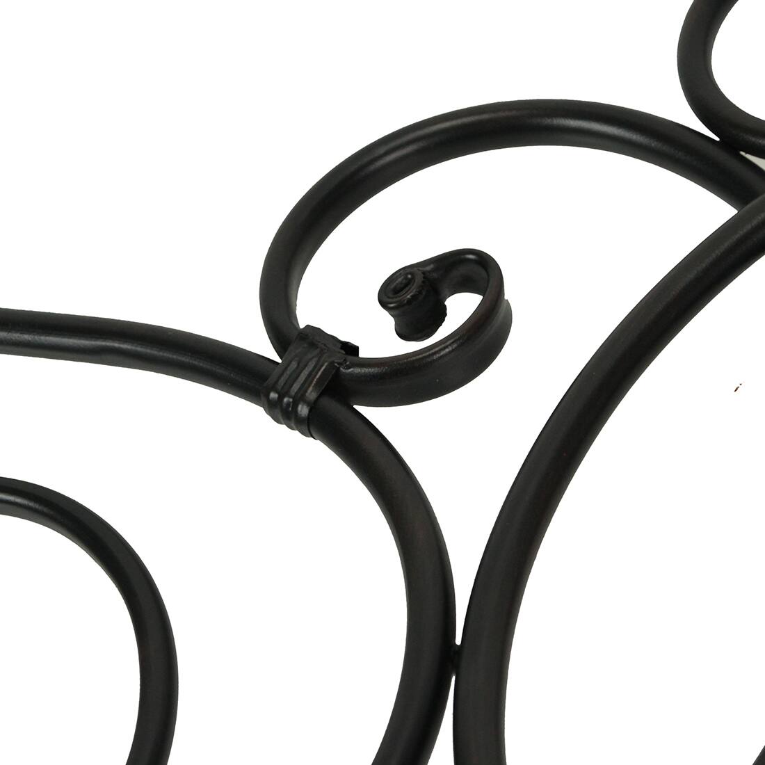 Alt View 8. Distinctive Designs - Antique Bronze Metal Elegant Scrolls Wall Pediment Set of 2 - Bronze.