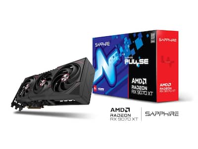 Sapphire PULSE Radeon RX 9070 XT 16GB GDDR6 PCI Express 5.0 x16 Sapphire PULSE Radeon RX 9070 XT 16GB GDDR6 PCI Express 5.0 x16