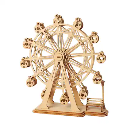 Front. 3D Puzzle - DIY 3D Puzzle - Ferris Wheel - 120pcs.