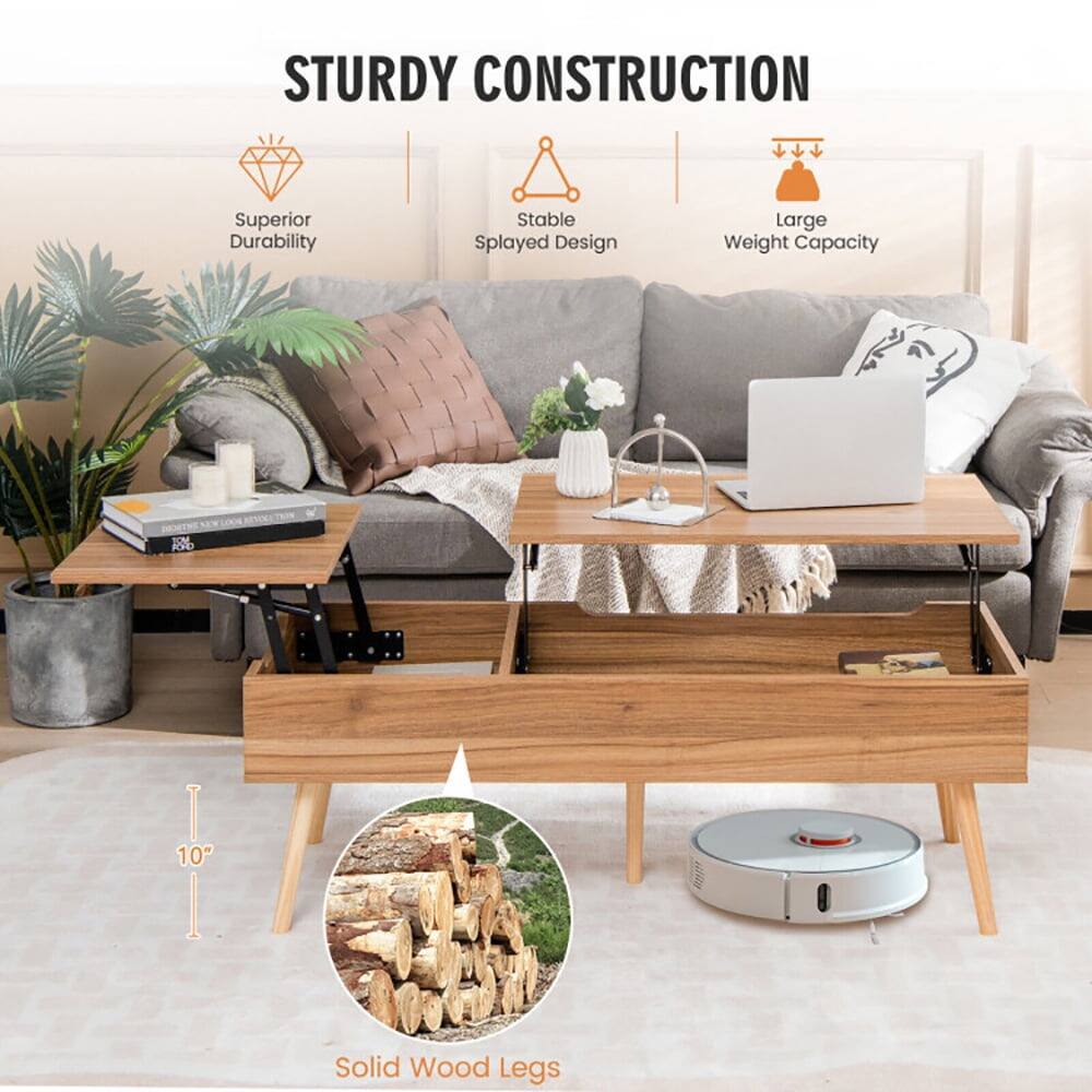 STURDY CONSTRUCTION  
Superior Durability  
Stable Splayed Design  
Large Weight Capacity  
180 I 10"  
Solid Wood Legs