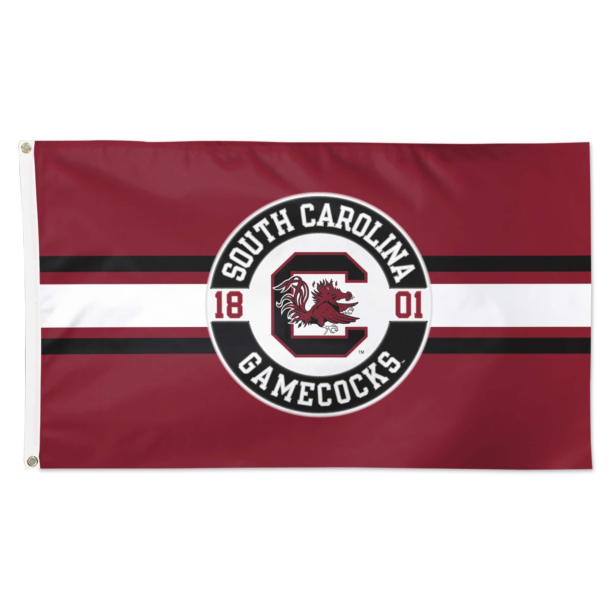 WinCraft - South Carolina Gamecocks 3' x 5' Applique Flag - Multicolor