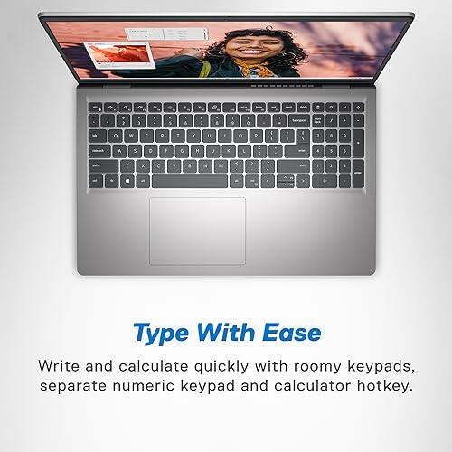Type With Ease

Write and calculate quickly with roomy keypads, separate numeric keypad and calculator hotkey.