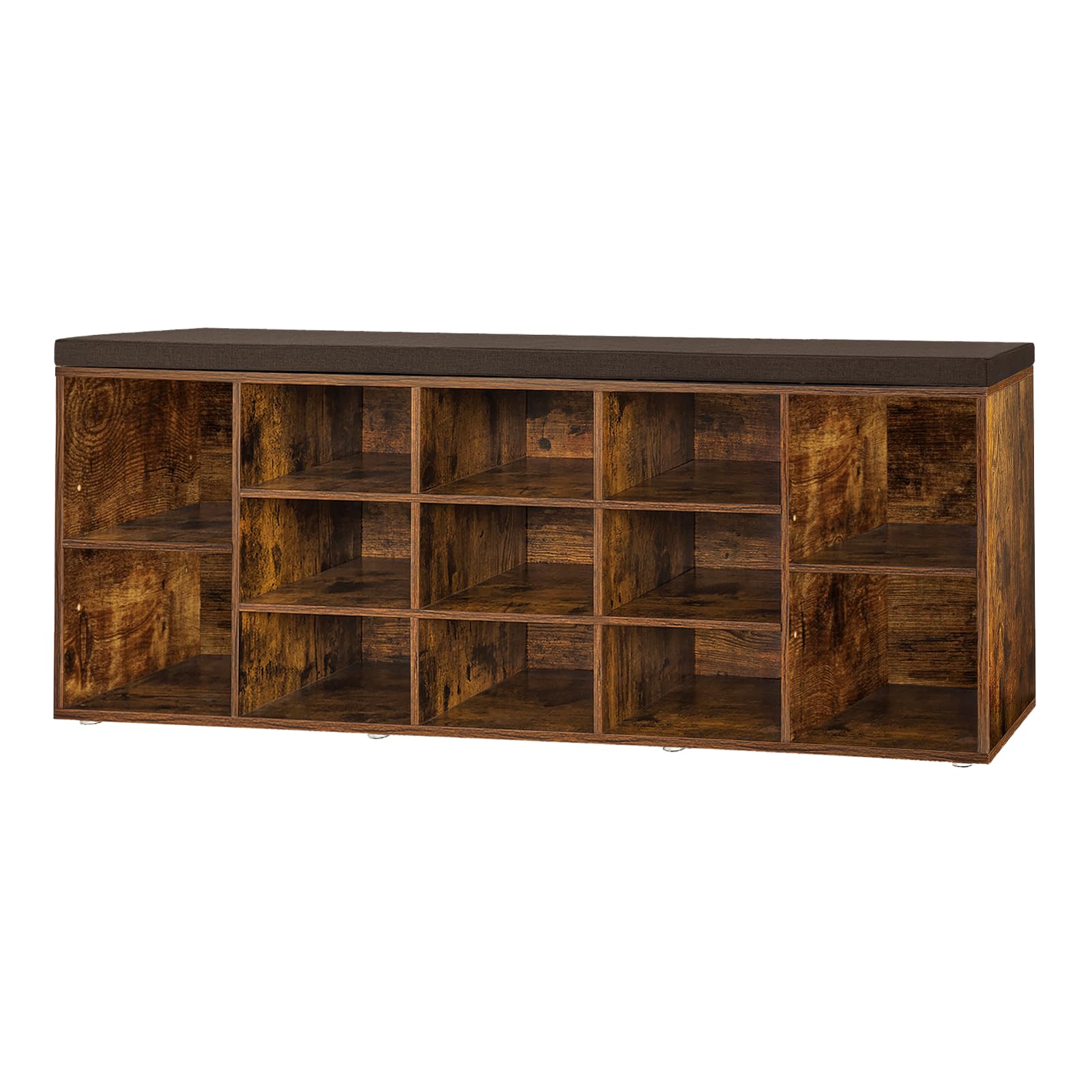 Rustic Brown 13 Cubby