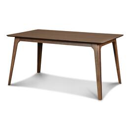 New Classic Furniture - Furniture Oscar 59" Solid Wood Retangular Dining Table in Walnut - Brown