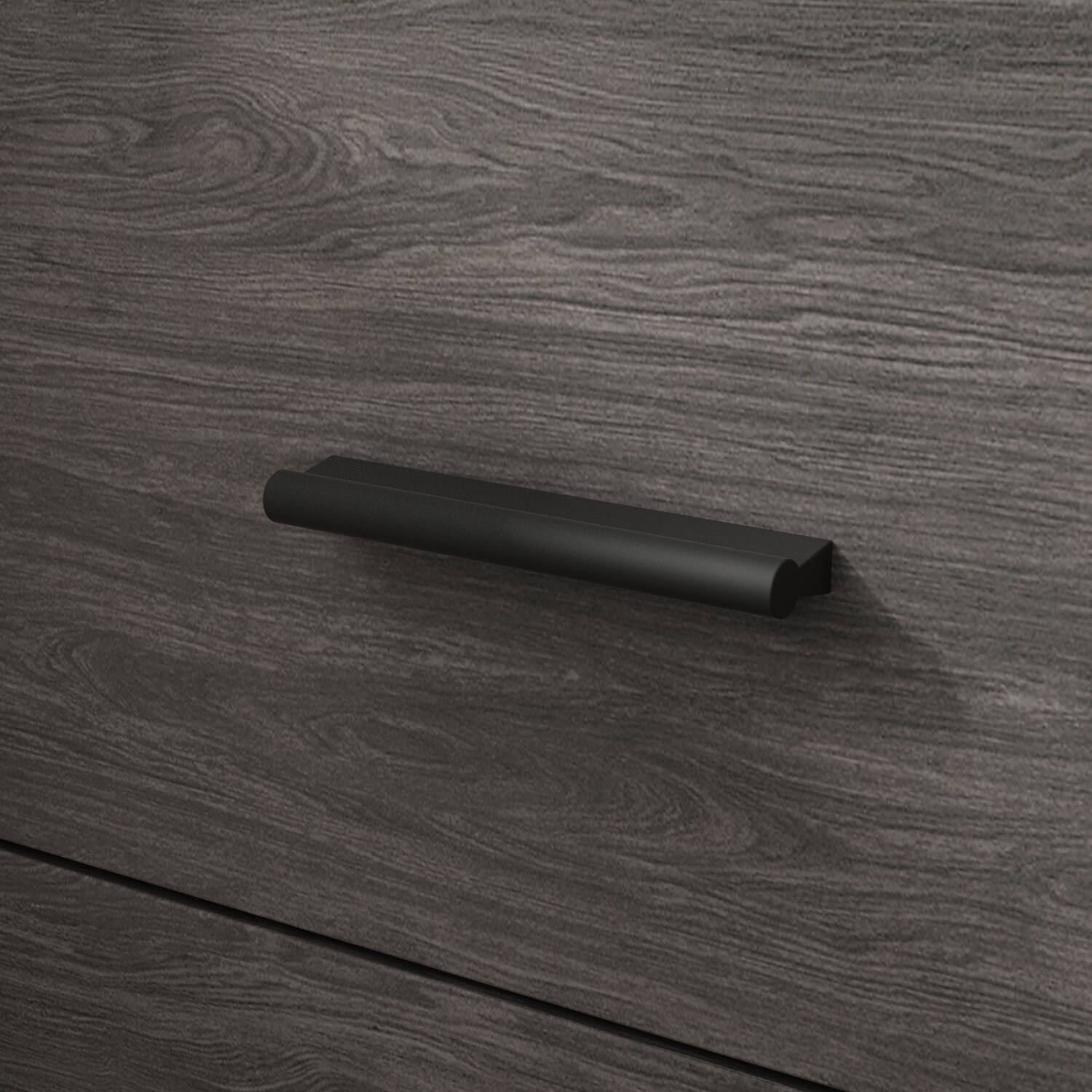Alt View 5. FUFU & GAGA - FUFU&GAGA L - Shaped Office Desk with Storage - Modern Workstation for Home & Office - Gray.