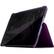 Left. STM - Studio Case for Apple® iPad® mini (5th Generation 2019) and mini 4 - Dark Purple Transparent.