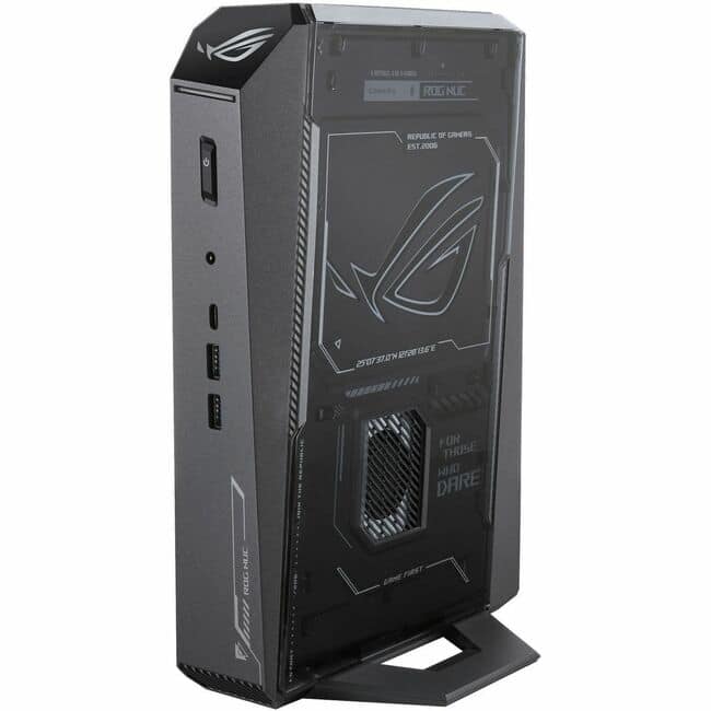 ASUS - NUC Gaming Desktop Computer - Intel Core Ultra 9 275HX - 32 GB - 2 TB SSD - Mini PC - Intel Chip - Windows 11 Home - Black
