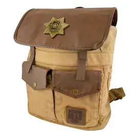 Crowded Coop - The Walking Dead Sheriff Rick Grime's Backpack - Brown