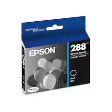 Designed for excellence Epson 288 standard-capacity cartridge black ink.