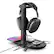 Back. RISOKEYS - Four-in-One Stand Wireless Charger - Charging Rack for Headphones AirPods Max , Magnetic Fast Power Adapter.