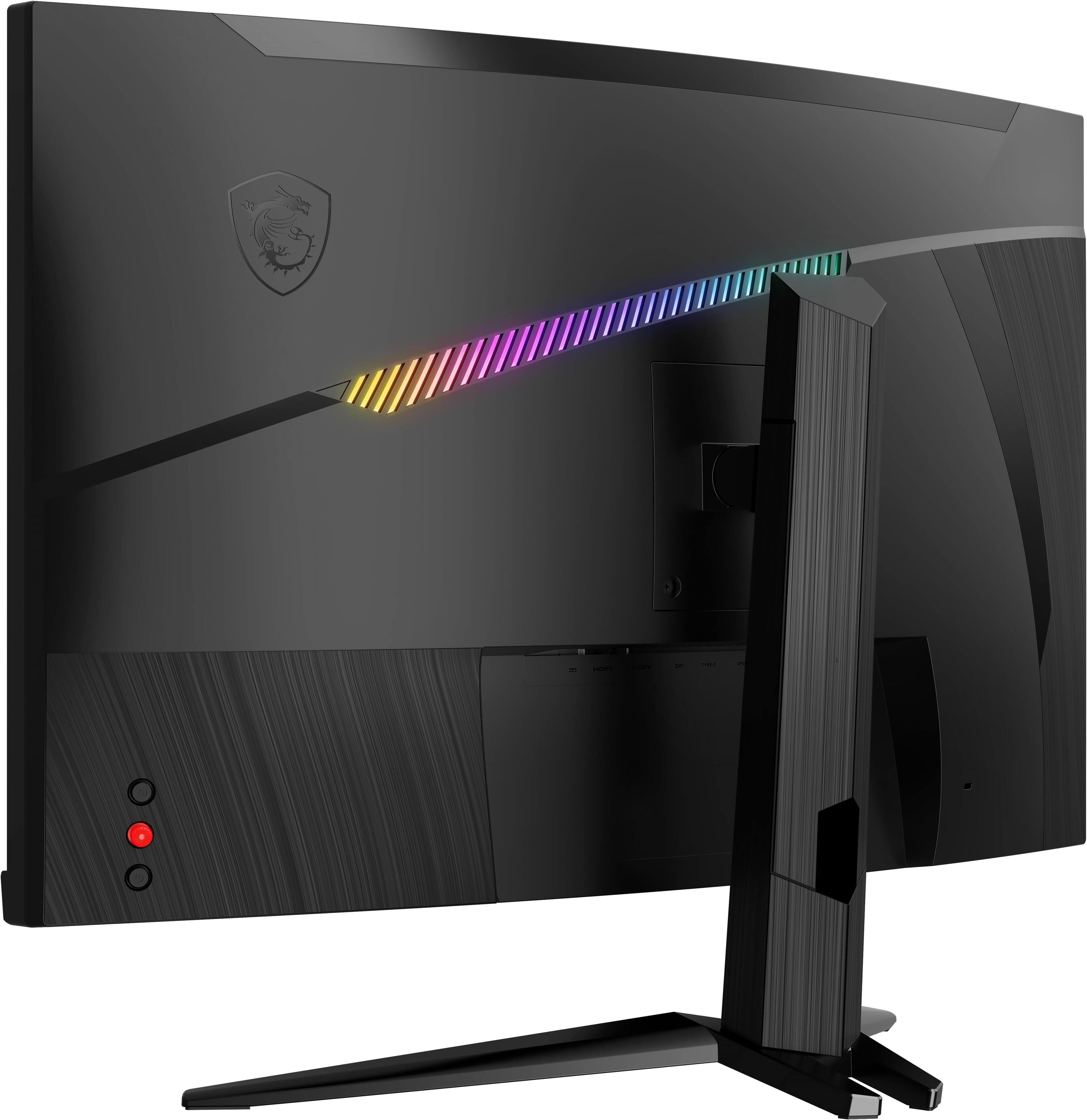 Alt View 11. MSI - MAG 325CQRXF E2 32" Curved QHD 240Hz 0.5ms FreeSync Premium Quantum Dot Gaming Monitor (DIsplayPort, HDMI) - Black.