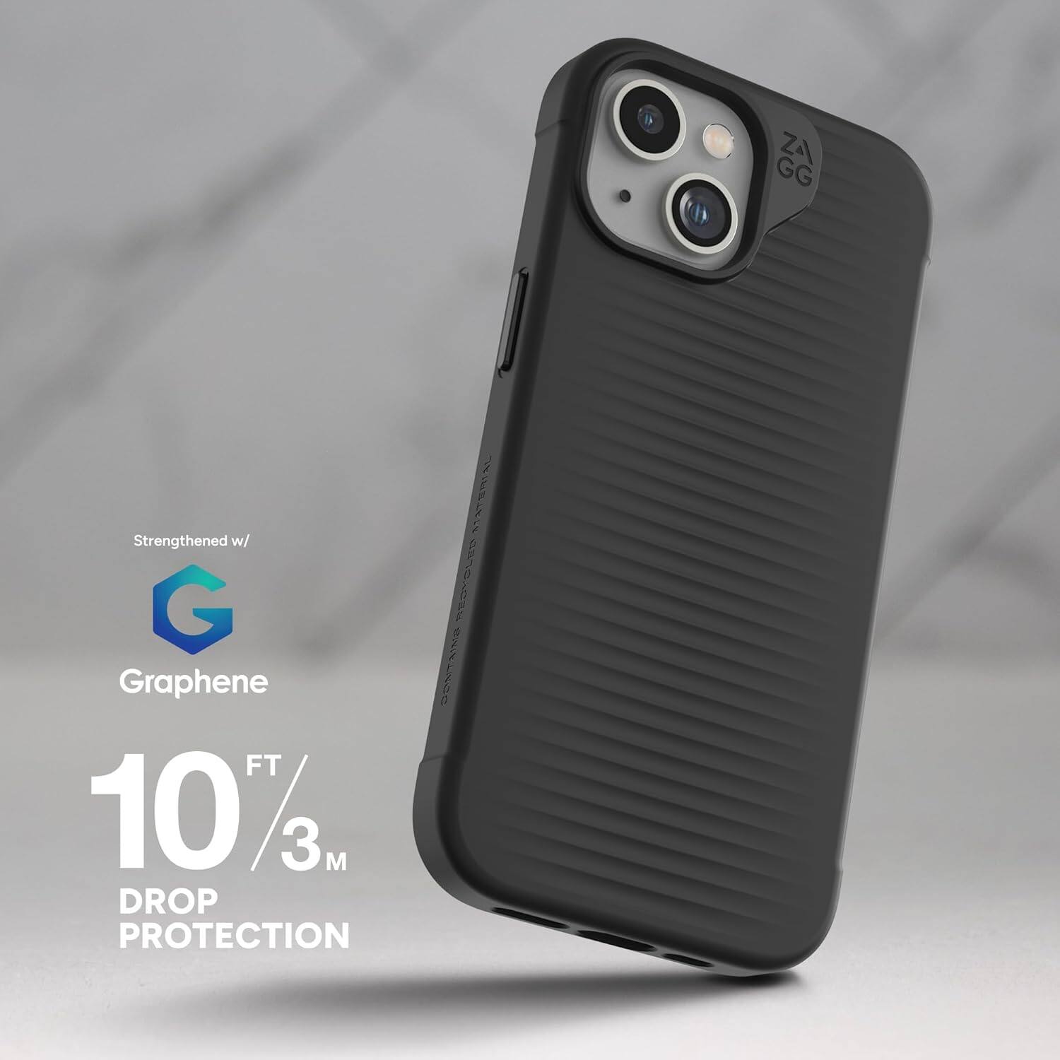 ZA GG Strengthened w/ G Graphene  
10 FT / 3 M  
DROP PROTECTION