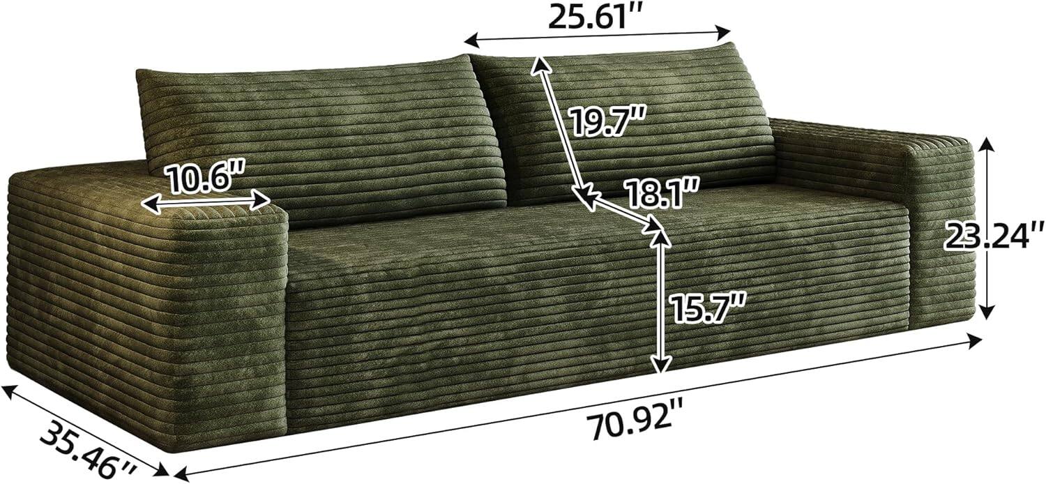 25.61" 10.6" 19.7" 18.1" 23.24" 15.7" 35.46" 70.92"