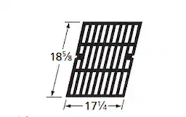 Music City Metals - MCM656325113 grid, ci, 18.625 x 17.25; Brink