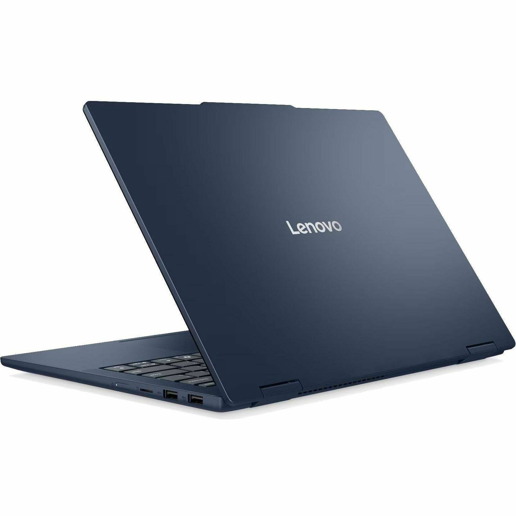 Alt View 5. Lenovo - Lenovo IdeaPad 5 14AKP10 83KT002QUS 14" Touchscreen Convertible Copilot+ PC 2 in 1 Notebook - WUXGA - 60 Hz - AMD Ryzen - Slate Blue.