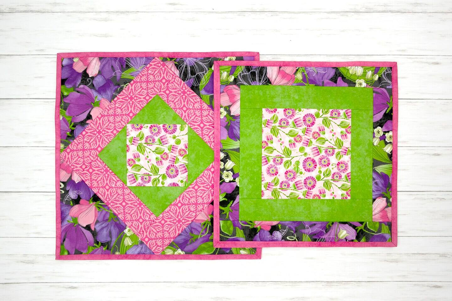 Alt View 3. AccuQuilt - Qube 5 Companion Set-Angles - Multicolor.