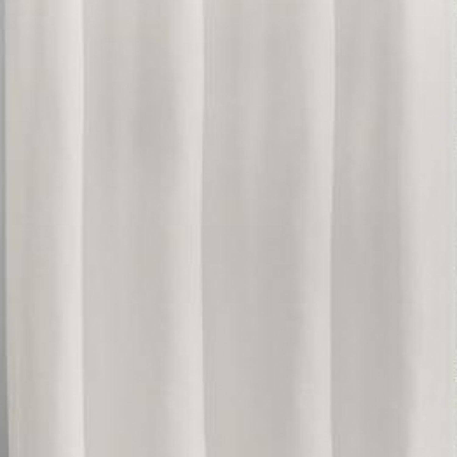 Left. Commonwealth Home Fashions - Habitat Mulberry Light Filtering Back Tab Curtain - 54x95" White - White.
