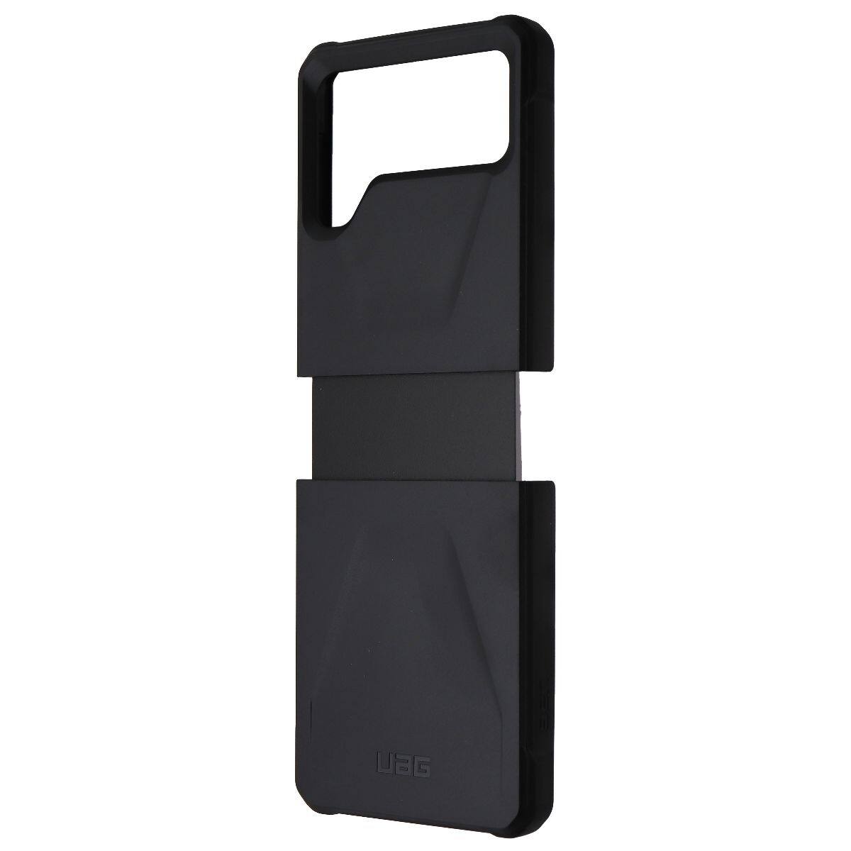 Front. Urban Armor Gear - URBAN ARMOR GEAR UAG Civilian Black for Samsung Galaxy Z Flip3 5G (2021) - Black.
