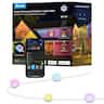 Govee - Wi-Fi RGBIC Outdoor Permanent String Lights 50ft - White