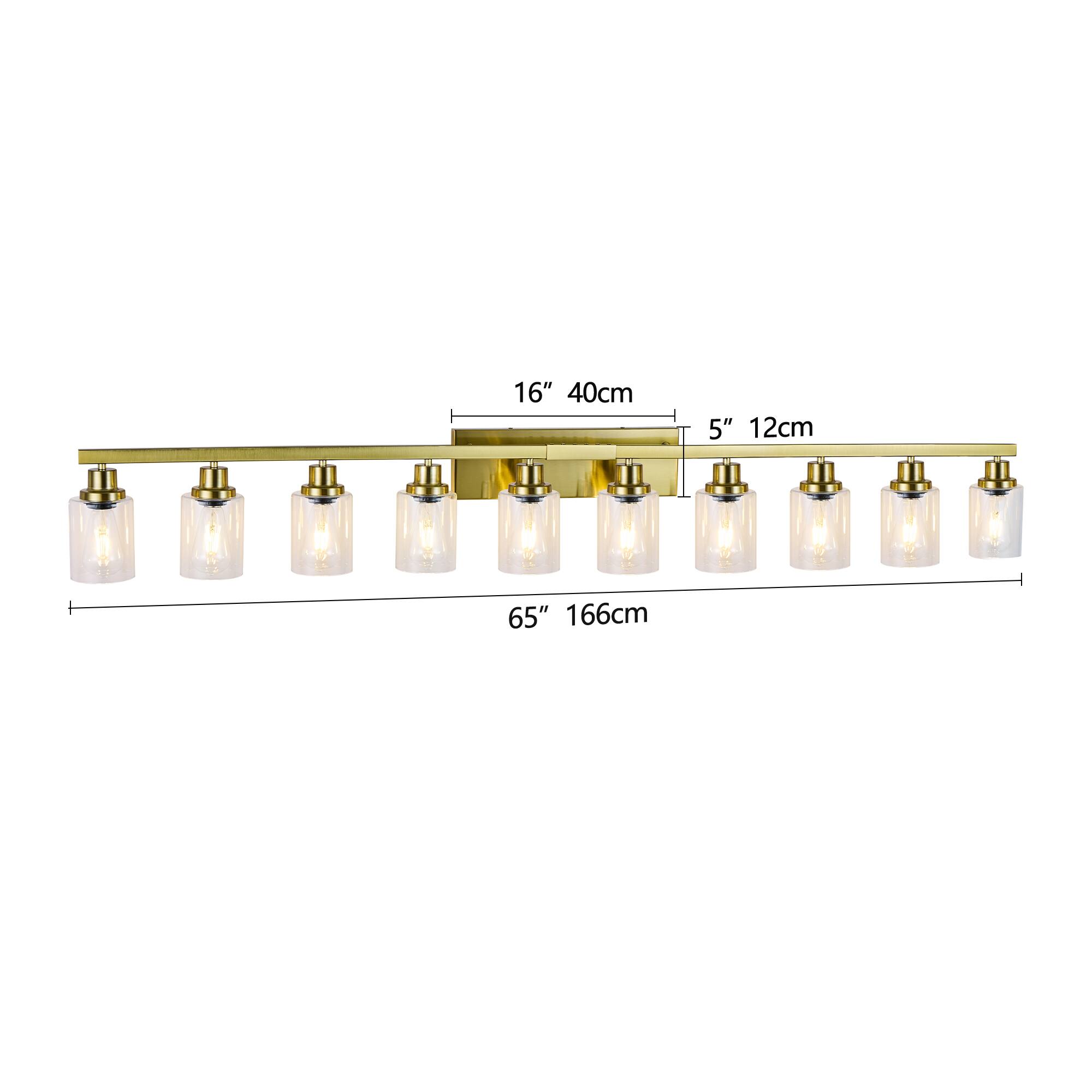 16" 40cm  
5" 12cm  
65" 166cm